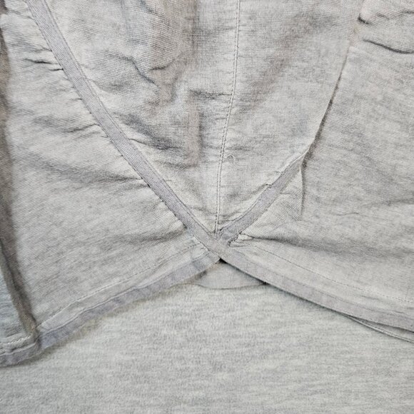 Angels Never die Women's Gray Button Embroidered Brass Floral Short Skirt Size 3 - Picture 11 of 11